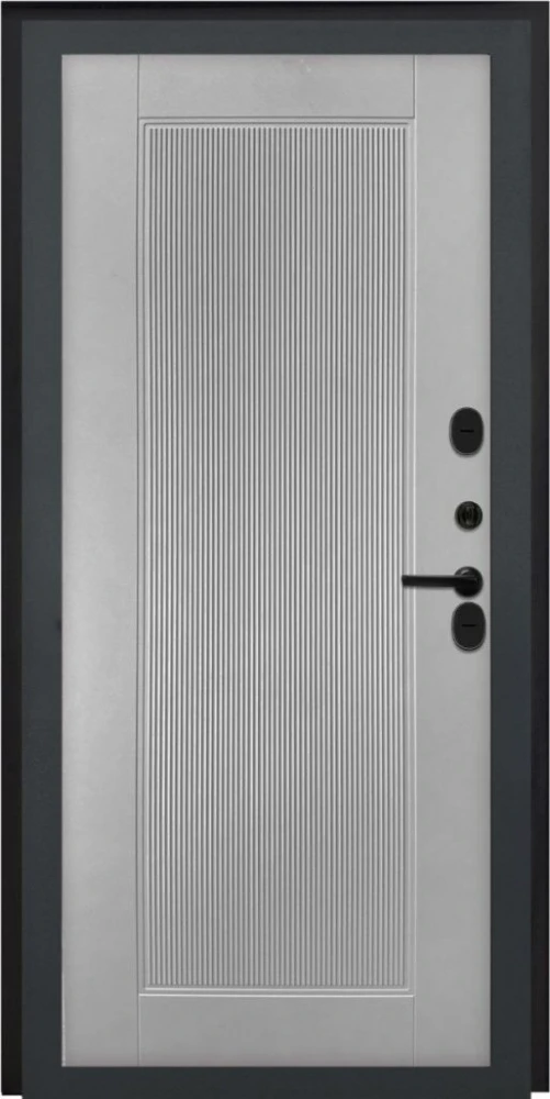 Входная дверь ДвериПРО Д-68 ПВХ 10мм Астрод Velutto Grigio DPRO198169 внутренняя сторона