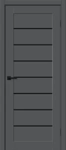 Межкомнатная дверь Браво-22 Black Shine Stormy Silk BR5501