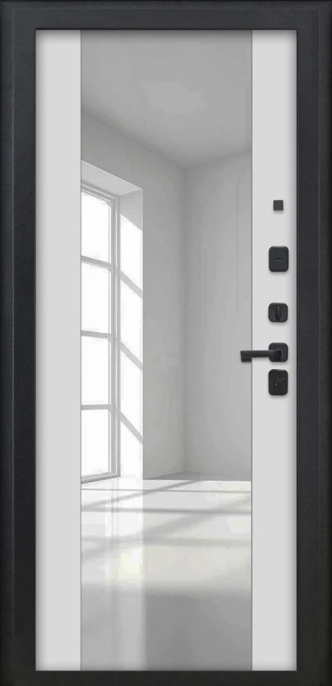 Входная дверь ДвериПРО Rosna ФЛЗ -1 белый матовый DPRO220951 внутренняя сторона